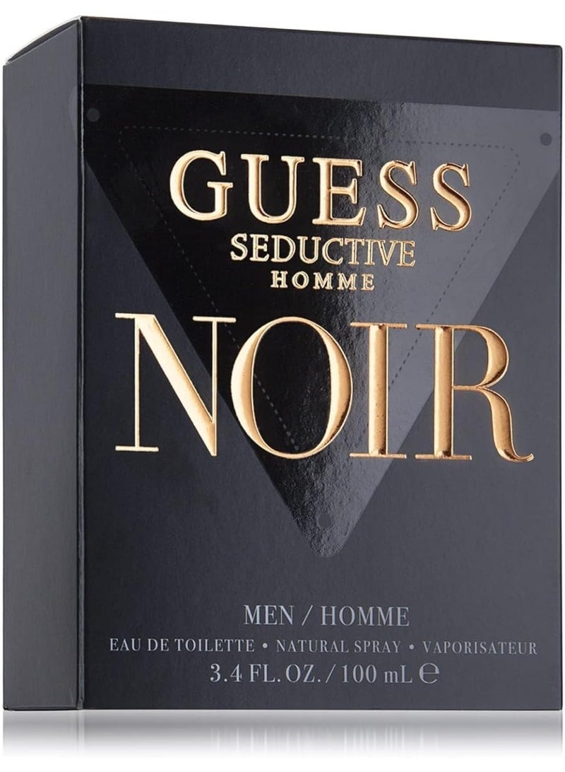 SEDUCTIVE HOMME NOIR MEN 3.4 OZ EDT SP